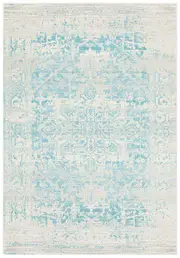 Bafra Light Blue Transitional Rug
