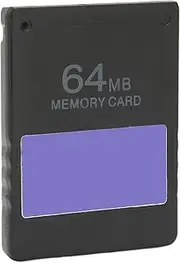Septpenta Fmcb Free McBoot Memory Card for Slim PS2 Console, Plug and Play, 64MB Large Capacity, Runs Games in USB Disk or Hard Disk, Lightweight Memory Card Must for PS2 Gamers