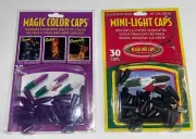 Mini Light Black-Out Caps & Magic Purple Caps 30ct/Pack Christmas Light Company