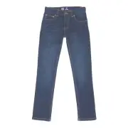 Wonder Nation Boys Slim Jeans, Medium Wash, 14 Husky