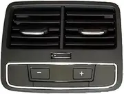 8W0819203B Car Rear Center Air Outlet Vent Air Condition Trim Compatible for Audi A4 8W B9 2017-2021 8W0819203B6PS