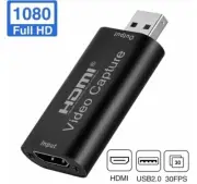 10PCS NEW For HDMI to USB Video Capture Card 1080P Game Video Live Streaming US