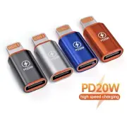 USB-C to iPhone Adapter / Converter PD 20W USB C Female to Male Charging Adaptor
