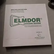 Elmdor 12" x 12" access panel prime coat wht/ screwdriver slot