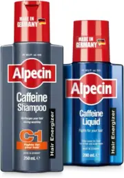 Alpecin Starter Pack - Caffeine Shampoo C1 250Ml + Caffeine Liquid 200Ml - St...