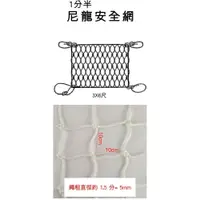 在飛比找松果購物優惠-【TRENY直營】台灣製造 尼龍安全網 1分半 特多尼龍繩 