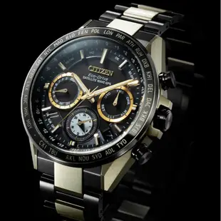 CITIZEN 星辰錶 CC4016-75E,公司貨,GPS衛星對時,光動能,時尚男錶,鈦,碼錶,鬧鈴,萬年曆,手錶