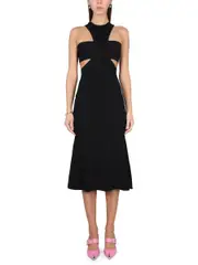 [Alexander McQueen] Alexander McQueen-Dress With Harness-Donna M
