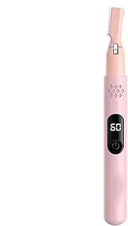 Electric Eyebrow Trimmer, Painless Face Razor, Facial Hair Bikini Shaver Groomer for Lip Chin Pubic, Painless Underarm Razor