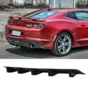 For Chevrolet Cruze Camaro 32" Rear Bumper Spoiler Diffuser Lip Shark Fin Matte (for: Chevrolet)
