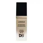 DB Cosmetics Luminous Hydrating Foundation Face Makeup SPF15 Light Sand 30ml