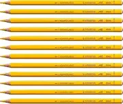 STABILO Coloured Pencil for Almost All Surfaces - All - Pack of 12 - Yellow