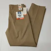 Dockers Workday Khakis Straight Fit Men's 33x32 Khaki Stretch Smart Flex Pants