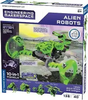 Thames & Kosmos Alien Robots STEM Experiment Kit 10 In 1 Engineering Makerspace