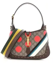 GUCCI 1961 JACKIE GEOMETRIC SHOULDER BAG