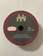 Holiday Trim A Home 400Ct. Mini Clear Lights Indoor/Outdoor Light Sets.