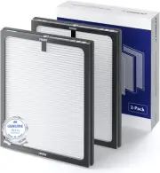 Air Purifier Replacement Filter for HAP603 Air Purifier,2 Pack, White