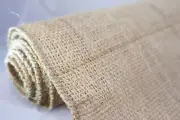 Burlap Natural Jute Table Runner, Rustic Table Party Décor, 12 in. Wide USA