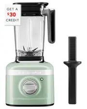 KitchenAid K400 Pistachio Variable Speed Blender with Tamper with $30 Credit