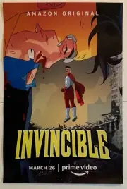 INVINCIBLE Season 1 | Amazon Prime Promo | Borderless 11x17 Poster | Two Copies