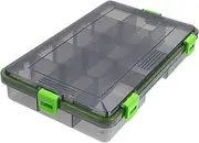 UPKOCH Multifunctional Lure Storage Box Fishing Tackle Case with Dividers Fishing Bait Organizer for and Neat Organization