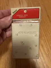 Vintage Address Book Unused New Kmart Floral