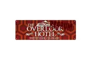 Grindstore The Overlook Hotel Slim Tin Sign (Brown) (One Size)