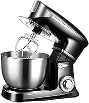 Stand Up Mixer with Bowl 1300W, 6.5L Large Capacity, with 3 Mixing Heads, for Baking, Butter, Cakes and Cookies