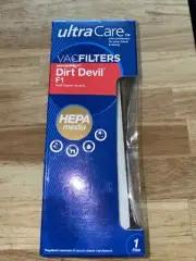 Filter for Dirt Devil Machine F1 Media Ultra Care Vaccum Cylindrical Vacuum