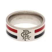 Rangers FC Colour Stripe Ring [Size:: Medium]