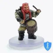 Dwarf Bard - Rusty Dragon Inn #16 Pathfinder Battles D&D Miniature