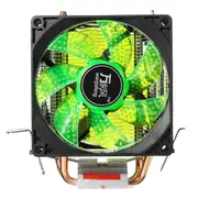 LED Double Heat Pipe Dual Fan Quiet CPU Cooler Cooling Fan Heat Sink For LGA 1155 775 1156 AMD