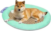 Dog Cooling Mat, Portable Soft Pet Pad, Chew-Proof Bed with Breathable Fabric, Lightweight Summer Sleeping Mat, for Indoor, Home, Travel, Crate, Car, Floor, Relaxation, Cats