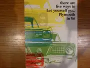 Original Mint 1966 Plymouth Fury Valiant Satellite Barracuda Sales Brochure
