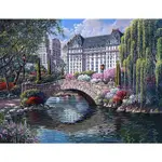 美國進口 HASBRO 1500片拼圖 紐約的春天 中央公園 風景畫 裝飾畫 插畫 桌遊 SPRING NEW YORK