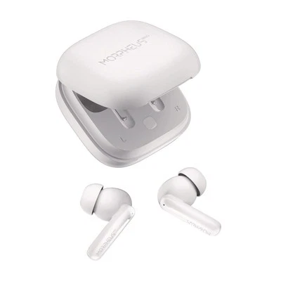 Morpheus 360 TW2750W Nemesis ANC Wireless Noise Cancelling Earbuds - White New