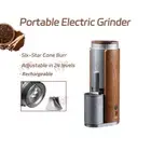 Rechargeable Coffee Grinder Low Speed Grinding Bean Mill Espresso hand-brewed