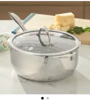 Princess House HERITAGE SIGNATURE 4-Qt. Nonstick Chef's Pan (10612)