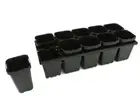68mm Plant Pots / Tube & 10cell Punnet Tray Set - Propagation & Seedling