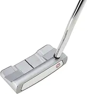 [Callaway] Odyssey Golf White Hot OG Putter (Double Wide, Right Hand, 34'' Shaft, Stroke Lab Shaft, Pistol Grip), Silver