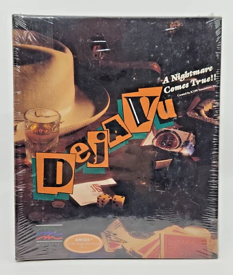 Commodore Amiga Game - Mindscape Deja Vu - Sealed New