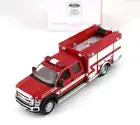 Hallmark 2011 Ford F 550 Fire Engine Magic Light Ornament Christmas 2024 New