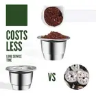 Eco-Friendly 4Y Crema New Reusable Nespresso Coffee Pod Stainless Steel