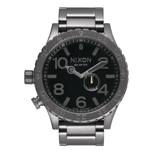 NIXON 51-30 潮汐錶 瑞士機芯 大錶徑 黑色 銀色 手錶 男生手錶 防水手錶 潛水錶 男錶 石英錶 A057