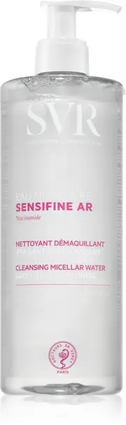 SVR Sensifine AR Micellar Water Soothing Cleansing Make-up Remover Anti-Redness Face Eyes and Lips 400ml