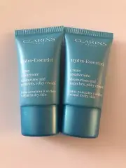 2X CLARINS Hydra-Essentiel Moisturizes and Quenches, silky Cream Sealed ~ 30mL