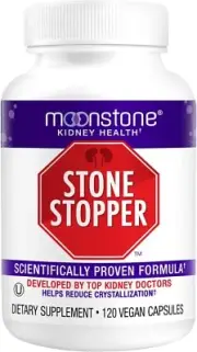 Moonstone Nutrition Stone Stopper Kidney Stone Prevention Vegan Capsules, 120 Ct