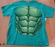 New Walt Disney Parks Marvel INCREDIBLE HULK Costume T-Shirt Mens Large L