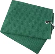 Golf Towel Golf Bag Towel Portable Soft Small Golfer Gift Water Absorption Lightweight with Heavy Duty Carabiner Clip