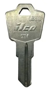 Ilco 1531 Key Blank for Some ESP Locks Nickel Plated NOS